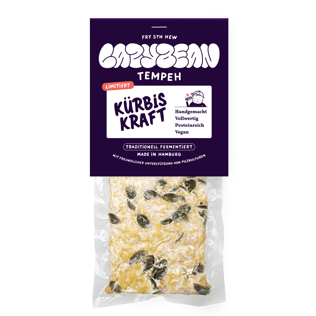 Kürbiskraft Tempeh, Limitiert