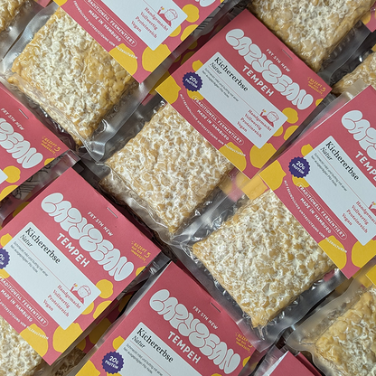 Kichererbsen Tempeh Natur