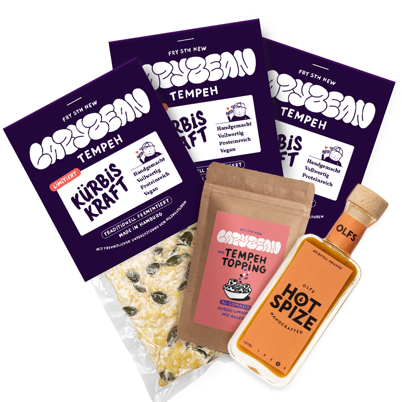 3-pack Pumpkin Power Tempeh