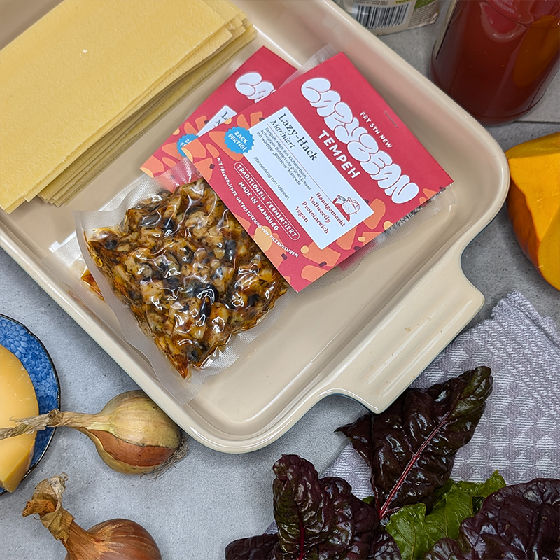 Tempeh Hack, Mariniert