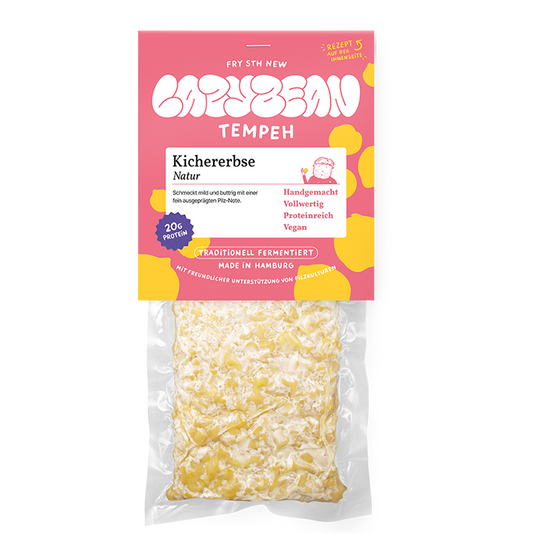 Kichererbsen Tempeh Natur