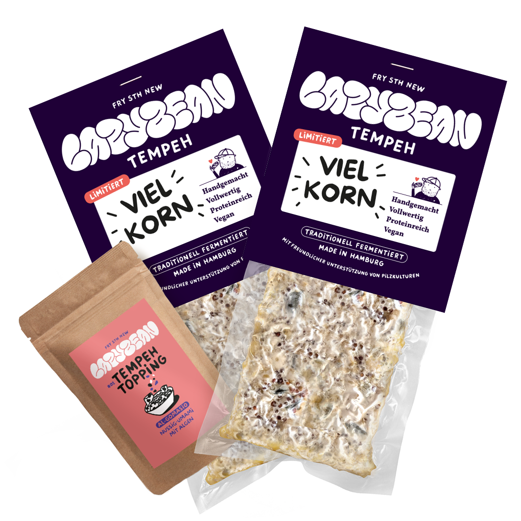 Vielkorn-Tempeh Duo + Topping