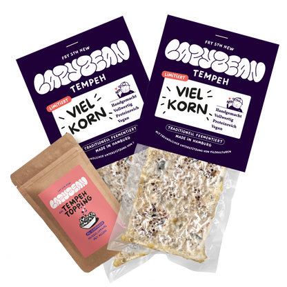 Vielkorn-Tempeh Duo + Topping