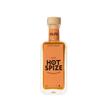 Olfs Spize Foods Oriental Orange Hot Sauce — orientalisch-scharfe Soße Hamburg