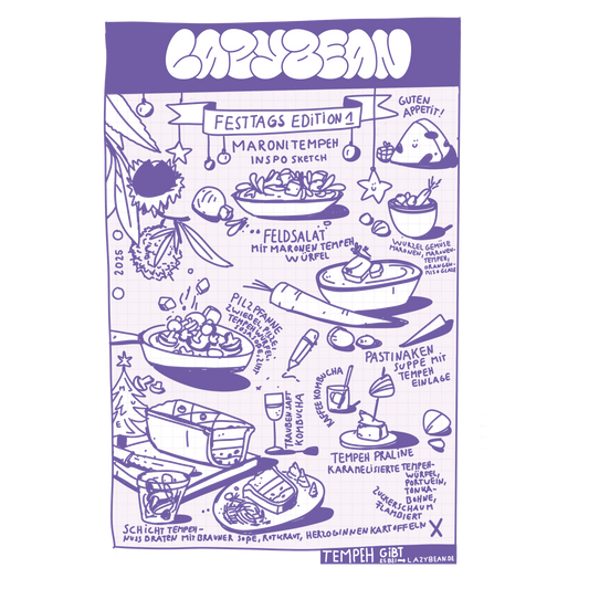 Free: Tempeh Rezept-Sketch