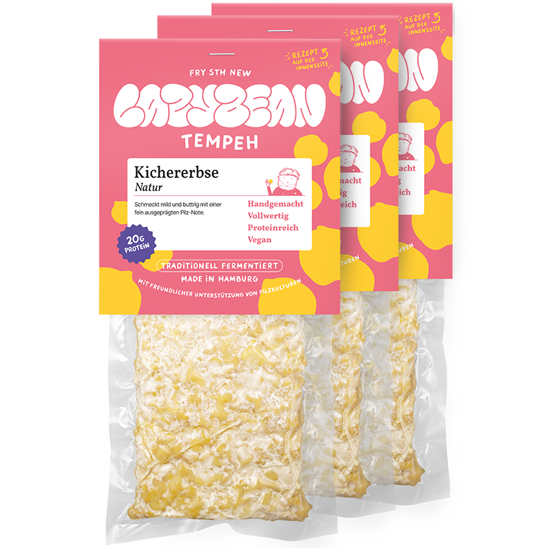 3er-Bundle Kichererbsen-Tempeh