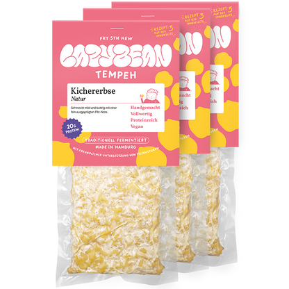 3er-Bundle Kichererbsen-Tempeh