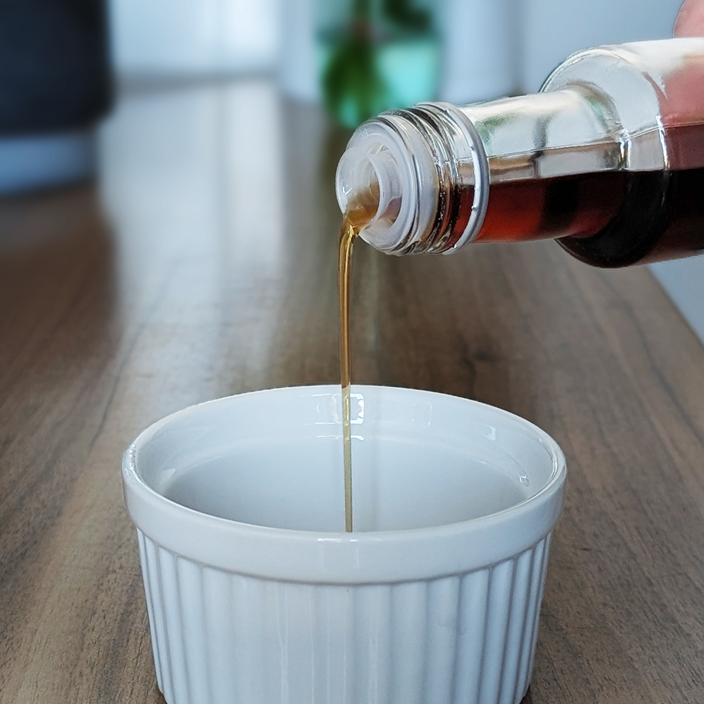 Lazybean Sojasauce Flasche Detail — unpasteurisiert, ohne Zusatzstoffe