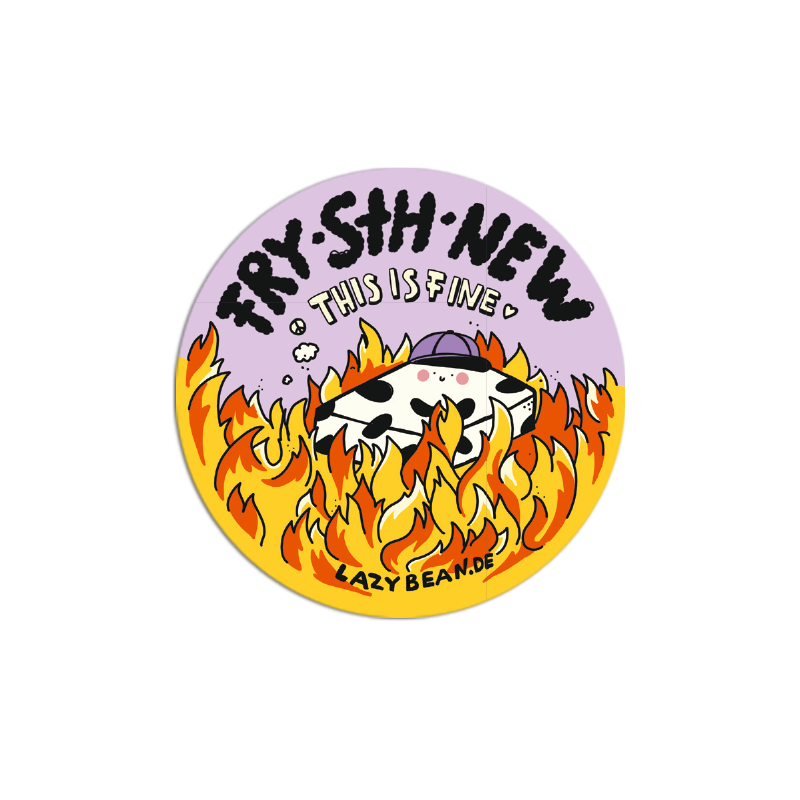 Lazybean Sticker Set